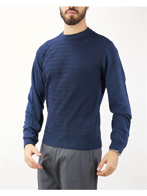 Wool jacquard sweater Manuel Ritz MANUEL RITZ | Sweater | 3732M53524385889